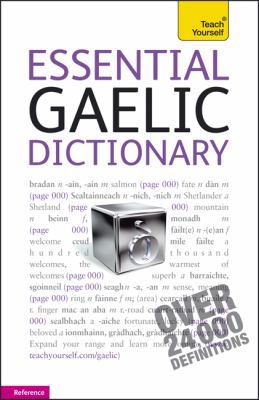 Essential Gaelic Dictionary: A Teach Yourself G... 0071752684 Book Cover