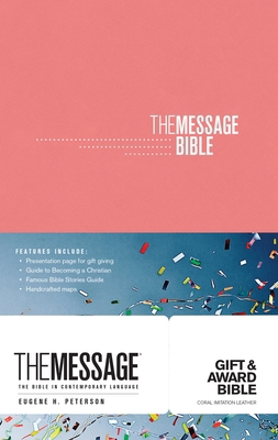 The Message Gift and Award Bible 1631467727 Book Cover
