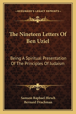 The Nineteen Letters Of Ben Uziel: Being A Spir... 1163094811 Book Cover