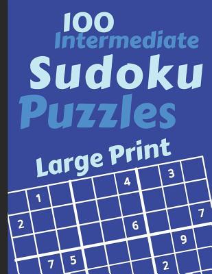 Sudoku Puzzles 100 Large Print: Fun With Number... [Large Print] 1073585352 Book Cover