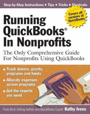 Running QuickBooks in Nonprofits 0972066985 Book Cover