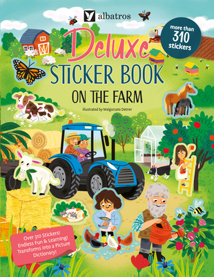 Deluxe Sticker Book: On the Farm 8000076152 Book Cover