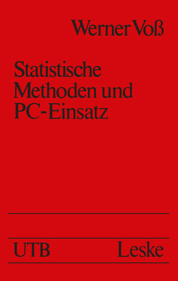 Statistische Methoden Und Pc-Einsatz [German] 332295580X Book Cover