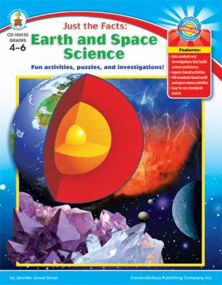 Just the Facts: Earth and Space Science, Grades... B0081LQZQS Book Cover