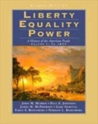Liberty, Equality, Power Vol 1 2e 0155080970 Book Cover