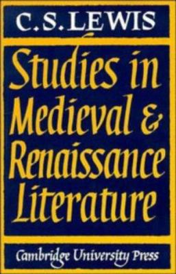 Studies in Medieval Renaissance Literature 052129701X Book Cover