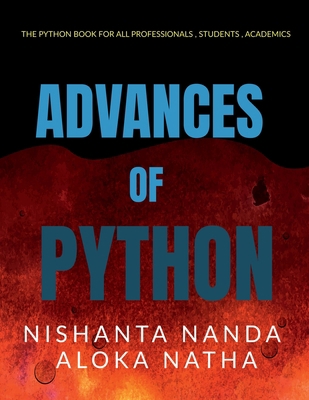 Advances of Python B0BYJTT151 Book Cover