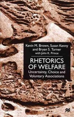 Rhetorics of Welfare 0312232039 Book Cover