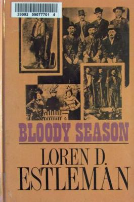 Bloody Season [Large Print] 0896211533 Book Cover