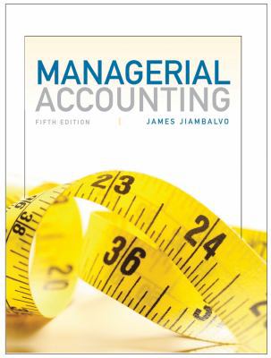 Managerial Accounting (Publication Date: Octobe... 1118078764 Book Cover