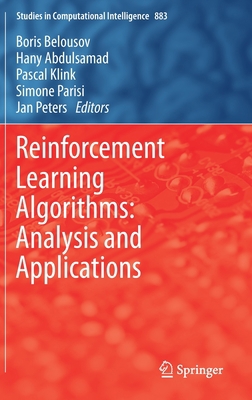 Reinforcement Learning Algorithms: Analysis and... 3030411877 Book Cover