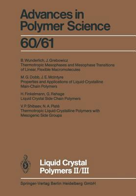 Liquid Crystal Polymers II/III 3662159708 Book Cover