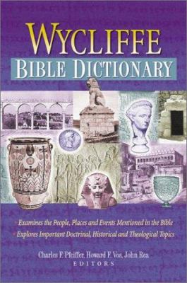 Wycliffe Bible Dictionary 1565633628 Book Cover