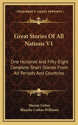 Great Stories Of All Nations V1: One Hundred An... 1163441732 Book Cover
