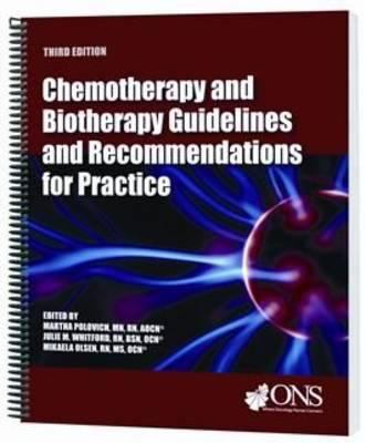 Chemotherapy and Biotherapy Guidelines and Reco... 1890504815 Book Cover