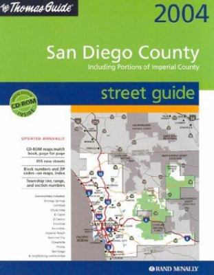 Thomas Guide 2004 San Diego Including Portions ... 0528999303 Book Cover