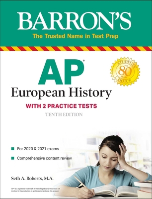 AP European History: With 2 Practice Tests (Bar... 1506262074 Book Cover