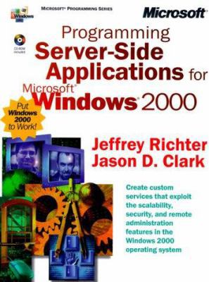 Programming Server-Side Applications for Micros... 0735607532 Book Cover