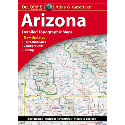 Delorme Atlas & Gazetteer: Arizona 1946494771 Book Cover