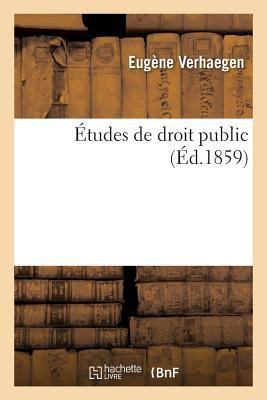 Études de Droit Public [French] 2016200081 Book Cover