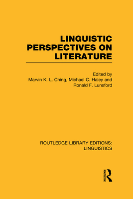 Linguistic Perspectives on Literature 041572404X Book Cover