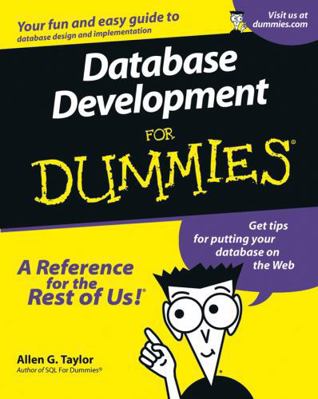 Database Development For Dummies 0764507524 Book Cover