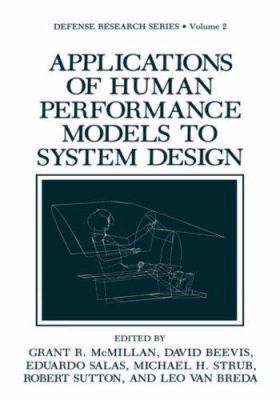 Applications of Human Performance Models to Sys... 0306432420 Book Cover