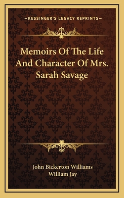 Memoirs of the Life and Character of Mrs. Sarah... 1163482706 Book Cover