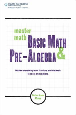 Master Math: Basic Math and Pre-Algebra 159863982X Book Cover
