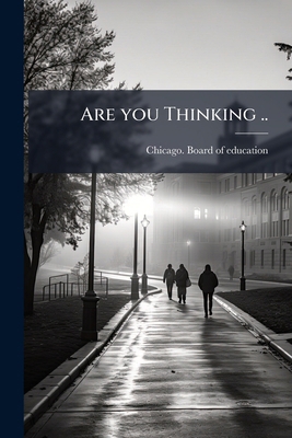 Are you Thinking .. 1175450480 Book Cover