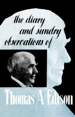 Diariy of Thomas Edison 0806529172 Book Cover