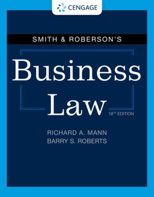 Smith and Roberson's Business Law Book Cover