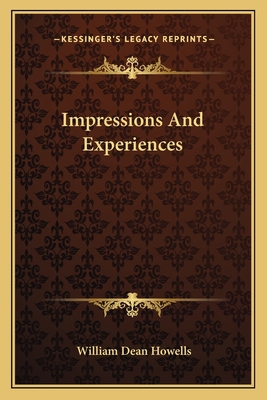 Impressions and Experiences 1163770876 Book Cover
