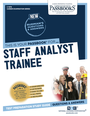 Staff Analyst Trainee (C-1678): Passbooks Study... 1731816782 Book Cover