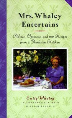 Mrs. Whaley Entertains: Advice, Opinions, and 1... [Large Print] 0786219130 Book Cover