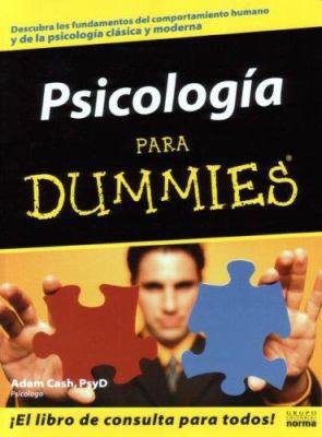 Psicologia Para Dummies (Spanish Edition) [Spanish] 9580472602 Book Cover