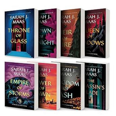 Throne Of Glass Series Collection (8-Book Set) B0FD42JVKM Book Cover