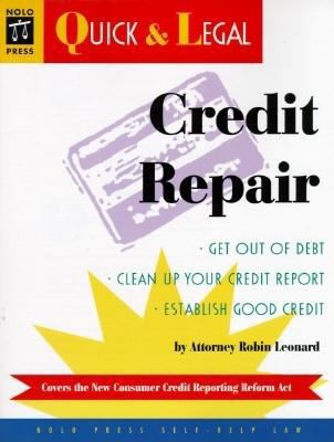 Credit Repair 0873373545 Book Cover