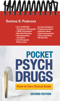 Pocket Psych Drugs: Point-Of-Care Clinical Guide 080367578X Book Cover