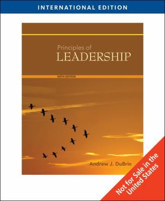Principles of Leadership 1439035857 Book Cover