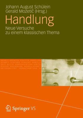 Handlung: Neue Versuche Zu Einem Klassischen Thema [German] 3531187910 Book Cover