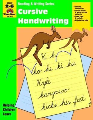Cursive Handwriting (Grades 2-6) (Evan-Moor Rea... 1557994250 Book Cover