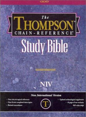 Thompson Chain Reference Bible-NIV 088707006X Book Cover