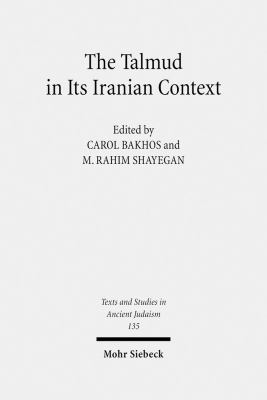 The Talmud in Its Iranian Context 316150187X Book Cover