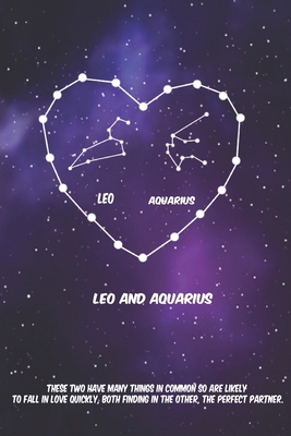 Paperback 2020 The Astrology of Love between Leo and Aquarius : horoscope,love, relationship and compatibility: Lined Notebook / journal gift, 110 pages, 6x9 inches, matte finish cover Book