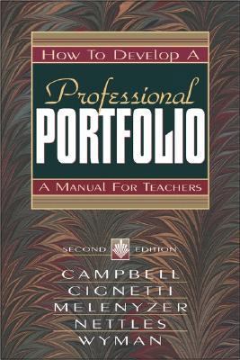 How to Develop a Professional Portfolio: A Manu... 0205319793 Book Cover