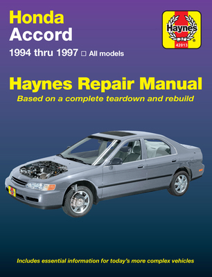 Honda Accord 1994-97 1563923238 Book Cover