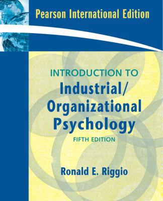 Introduction to Industrial and Organizational P... 0138158126 Book Cover
