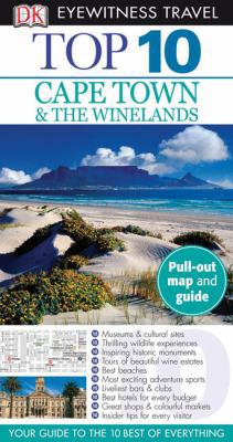 Top 10 Cape Town & the Winelands [With Pull-Out... 0756639344 Book Cover