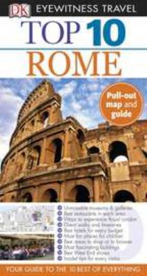 Top 10 Rome [With Map] 0756684560 Book Cover